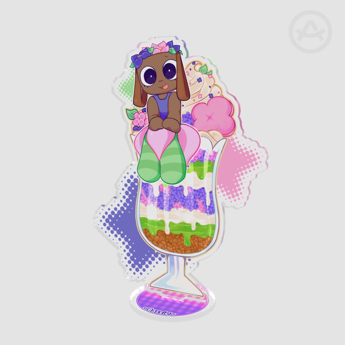 Dandy's World Parfait Bassie Standee