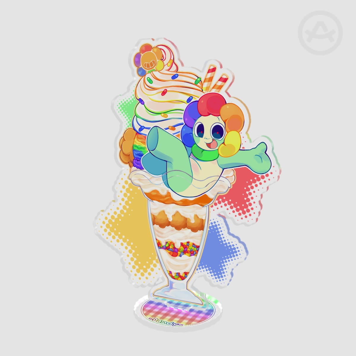 Dandy's World Parfait Dandy Standee