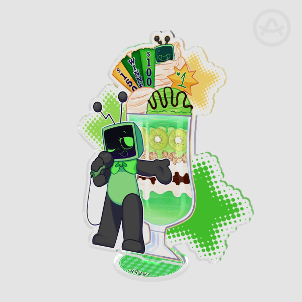 Dandy's World Parfait Vee Standee