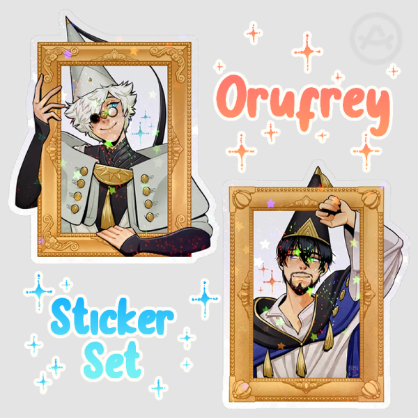 WHA Orufrey Frames Stickers