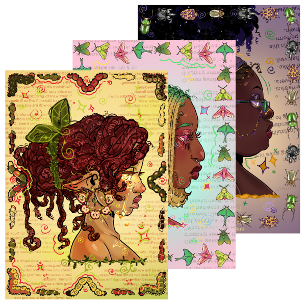 Apple Gurlz - Poster Set