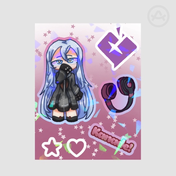 nightcord at 25:00 sticker sheet set