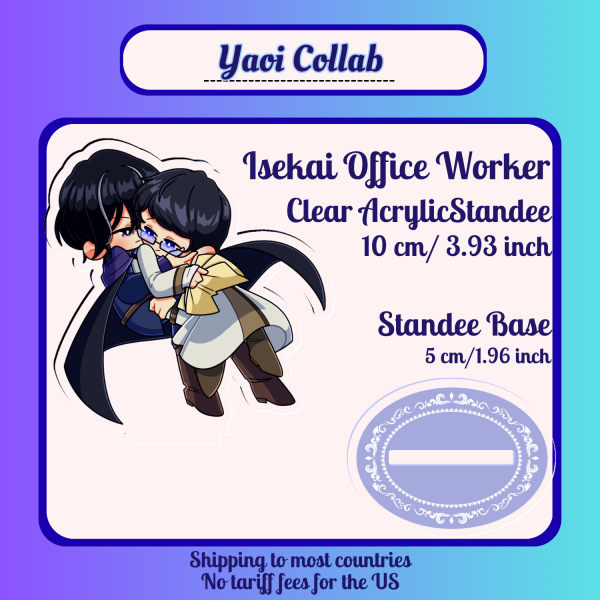 Isekai Office Worker || 10cm Standee || Yaoi Collab