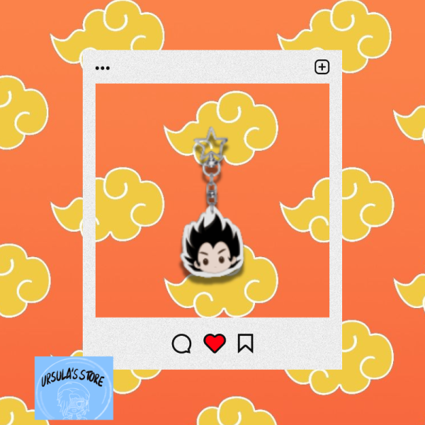 Keychain - Vegeta - Sayan Prince - Dragon Ball