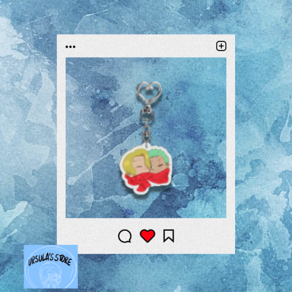 Keychain - Sanji and Zoro - One Pice
