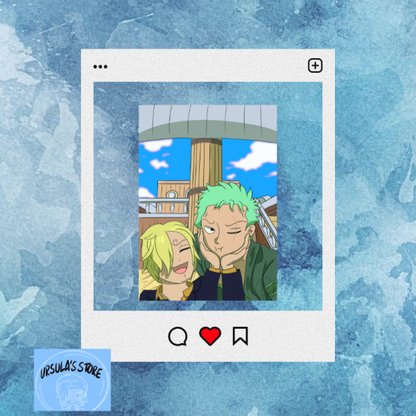 Sanji and Zoro - One Pice - Poster Printing