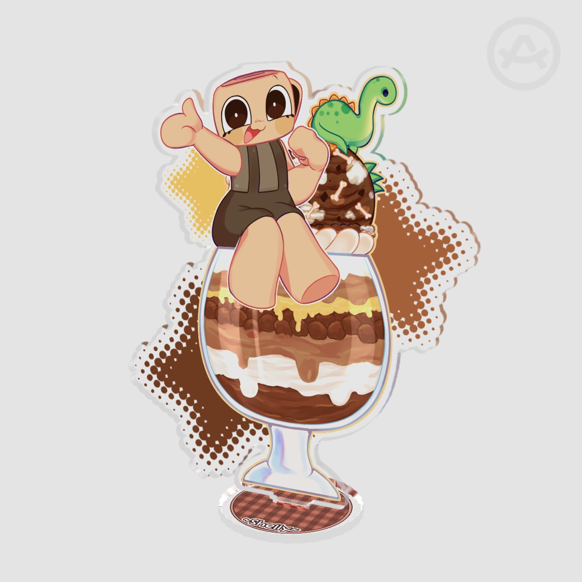Dandy's World Parfait Shelly Standee