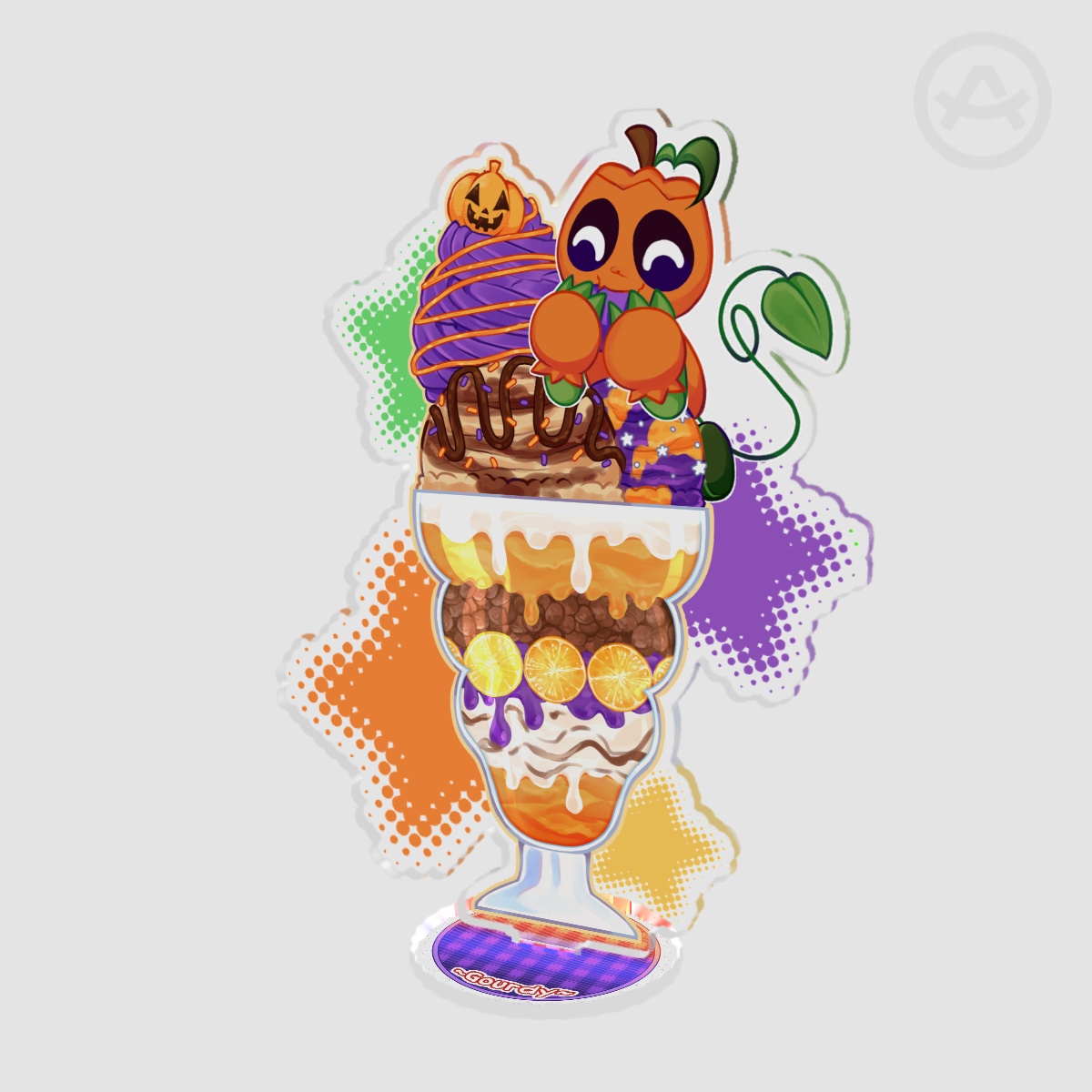 Dandy's World Parfait Gourdy Standee
