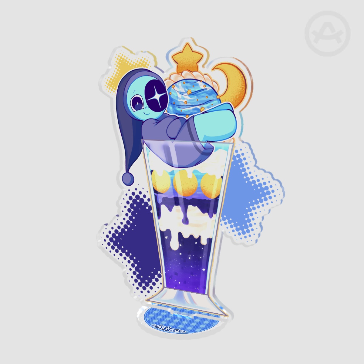 Dandy's World Parfait Astro Standee
