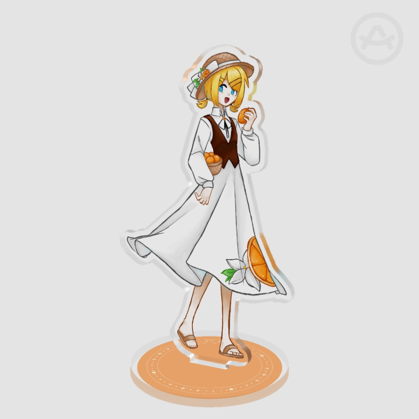 Orange Blossom Rin Acrylic Standees