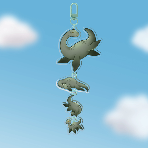 Nessy Linked Acrylic Charms