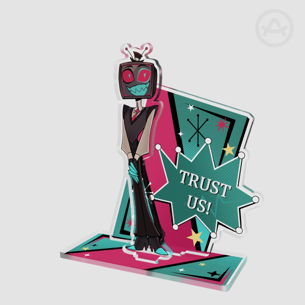 Box Vox || REVERSABLE || double insert standee