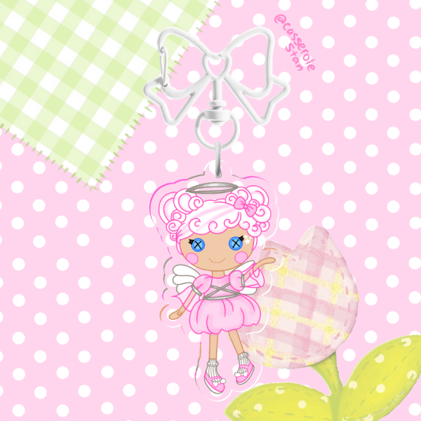 Cloud E Sky Lalaloopsy Clear Acrylic Keychain