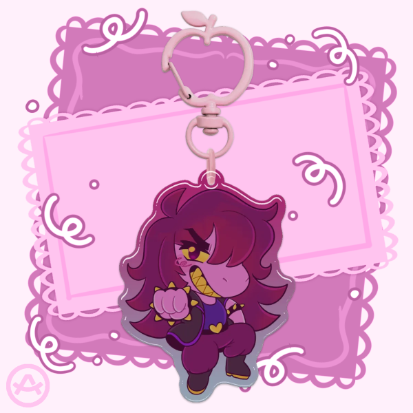 Susie - Epoxy Acrylic Keychain