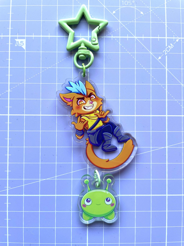 Little Cato Connection Keychain