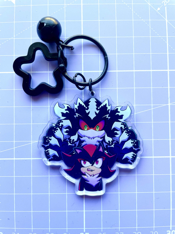 Mephiles and Shadow Keychain