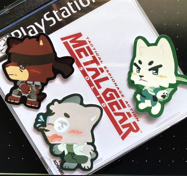 MGS2 Sticker Set