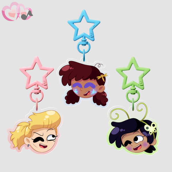 Calamity Trio - No Big Deal (Amphibia Acrylic Keychains)
