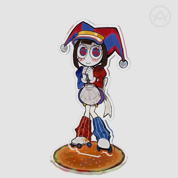 Pomni Acrylic Standee Fast food