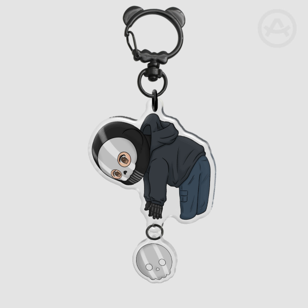 Ghost Linked Keychain