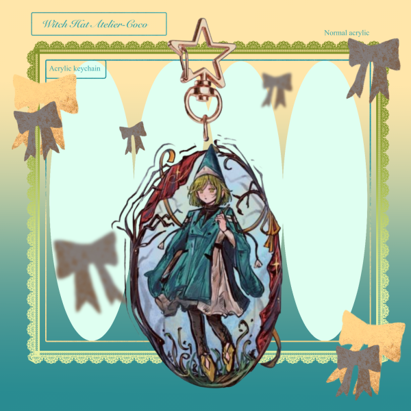 Coco Acrylic Keychain