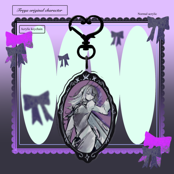 Original character-Freya Acrylic Keychain
