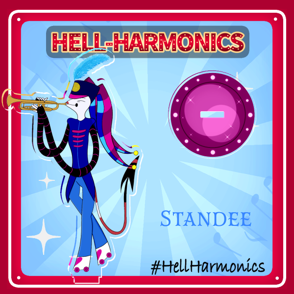 Fizzarolli-Standee-Helluva Harmonics Collection