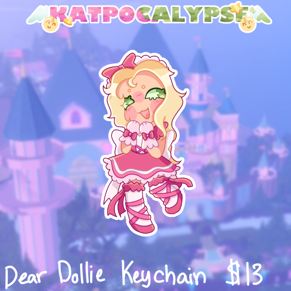 Dear Dollie Royale High Keychain