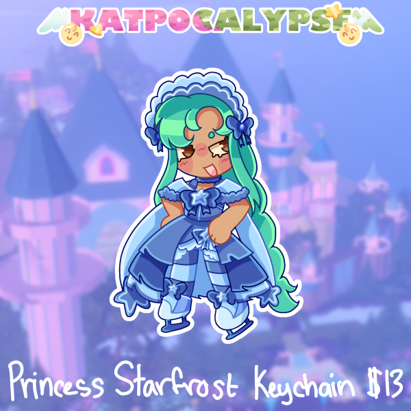 Princess Starfrost Royale High Keychain