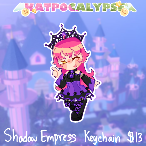 Shadow Empress Royale High Keychain