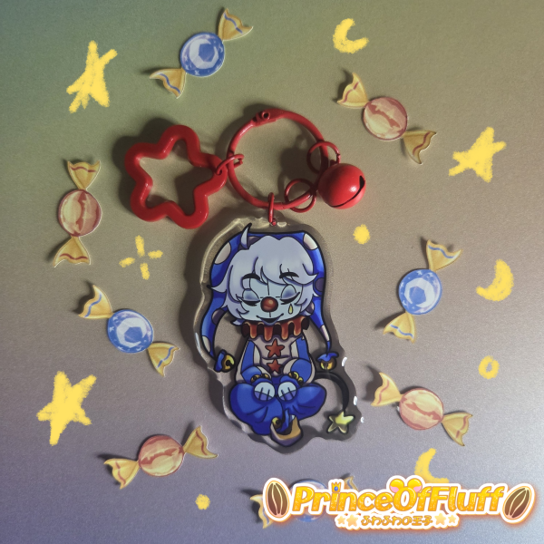 Starbrite ( FNAF OC ) Keychain