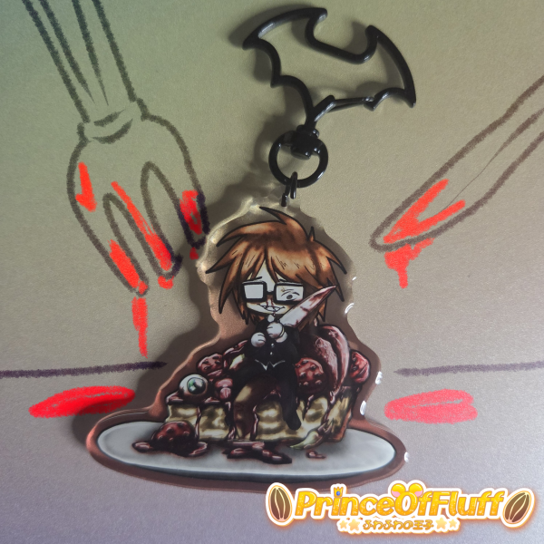 Randal Ivory ( RANFREN ) Cheesecake KEYCHAIN