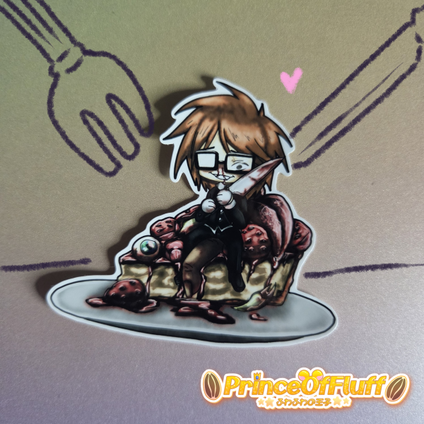 Randal Ivory ( RANFREN ) Cheesecake STICKER