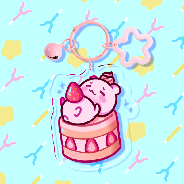 Chiikawa Dessert Keychain