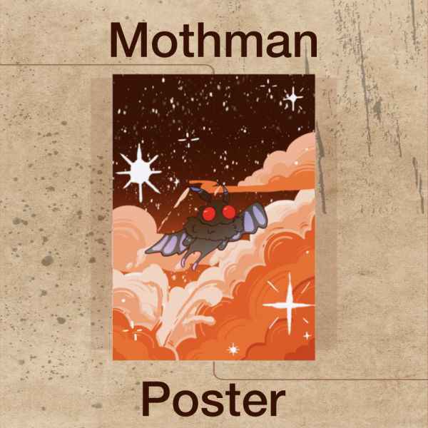 Flying MothMan Poster
