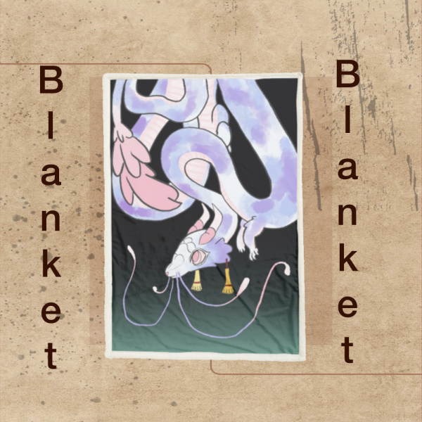 Mythology Loong Dragon Blanket