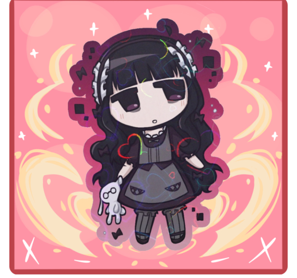 Hardgore Alice Colored Edge Sticker