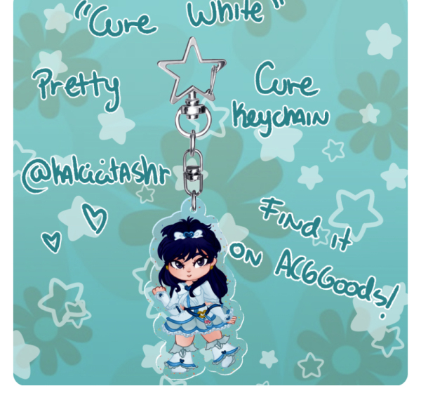 Cure White - Precure Keychain