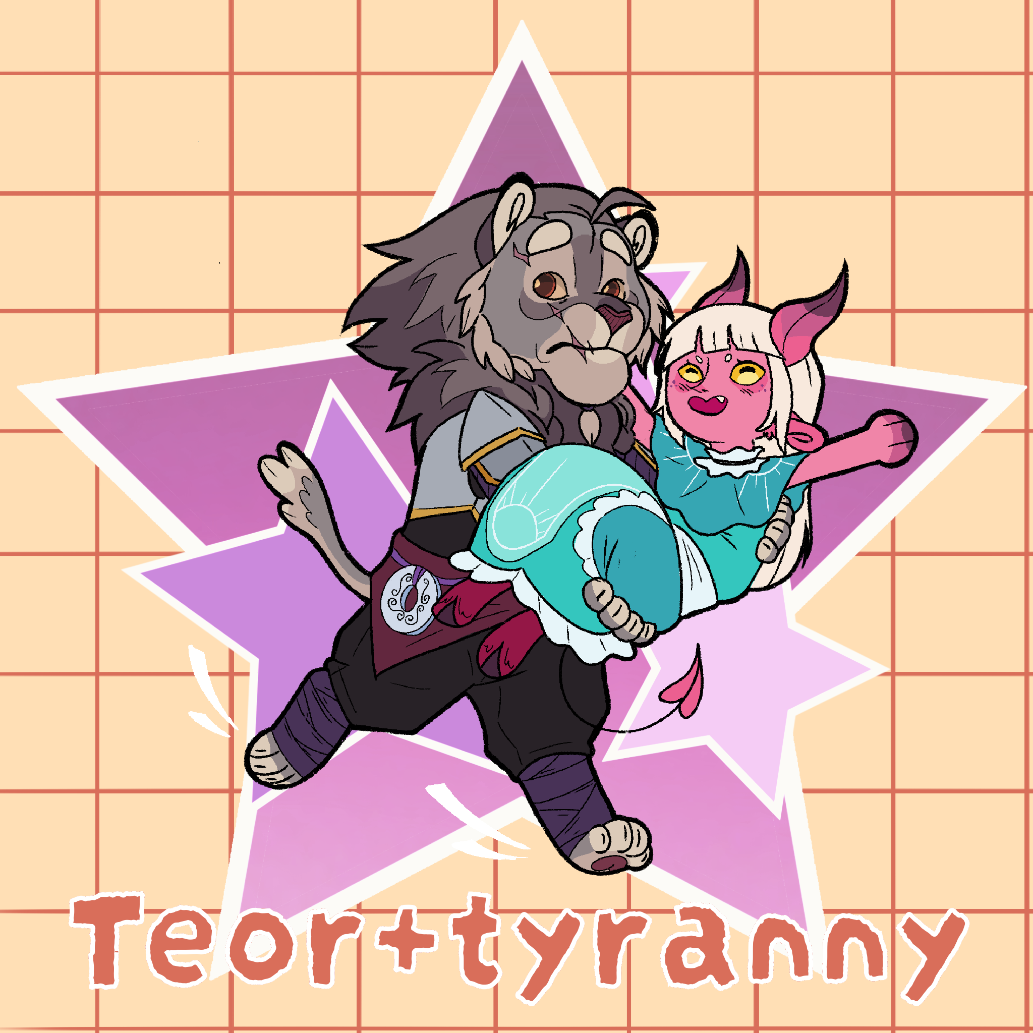 Teor and Tyranny Keychain