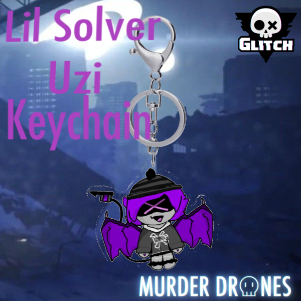 Lil Solver Uzi Murder Drones Keychain