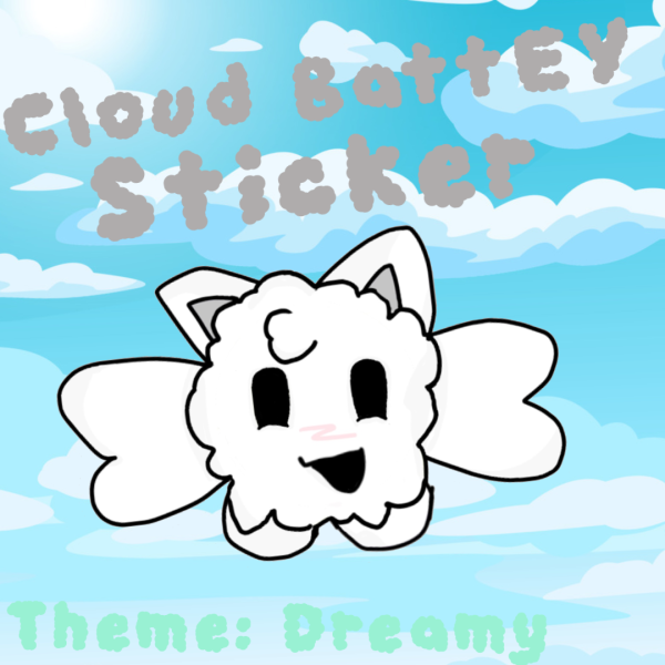 Cloud BattEY Sticker