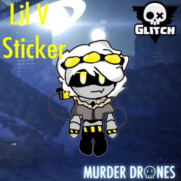 Lil V Sticker