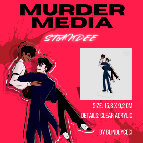 MurderMedia Standee