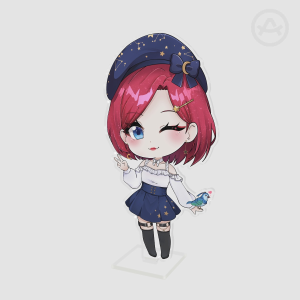 (LARGE version) - Clear Acrylic Standee - Cosmic Messenger