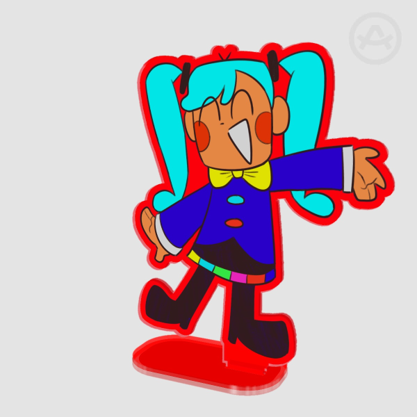 [Vocaloid] Static Miku Standee