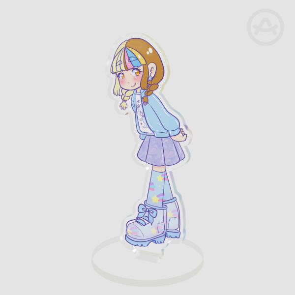 Galaco pastel rain boots Acrylic Standee