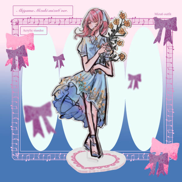 Mizuki Akiyama-mizu6 standee