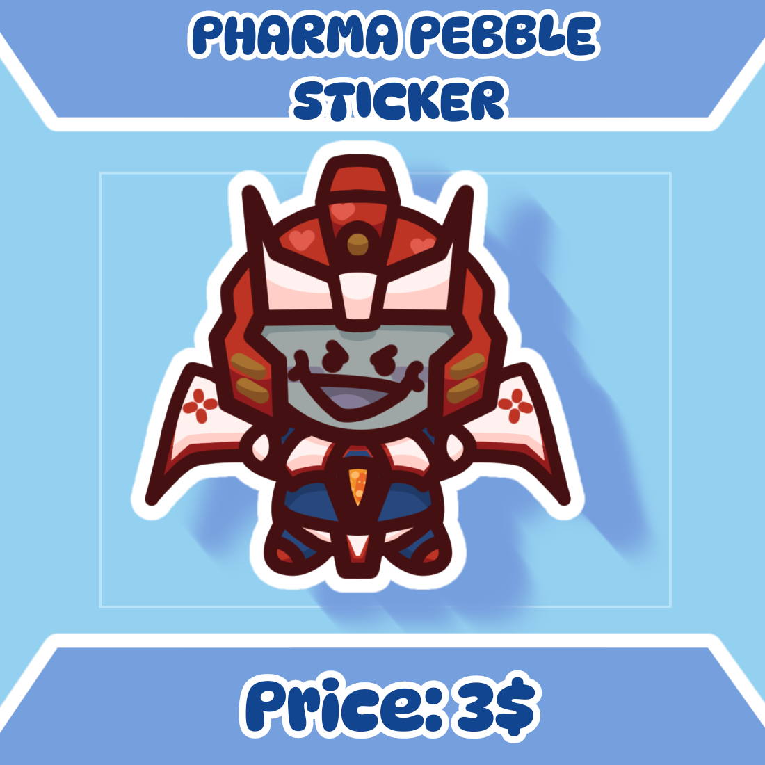 Pharma Pebble Sticker