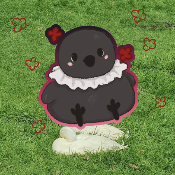 Grumpy Crow Stickers