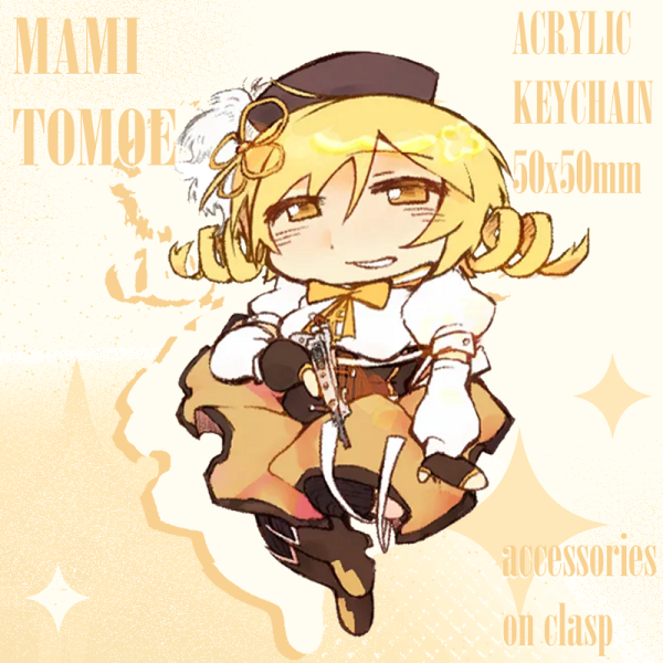 Mami Tomoe Acrylic Keychain